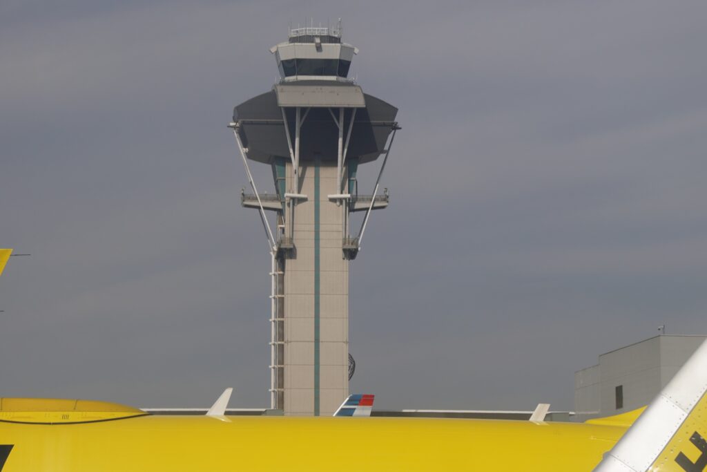 AIR TRAFFIC CONTROL TOWER (2) at Los Angeles International Airport November 2024