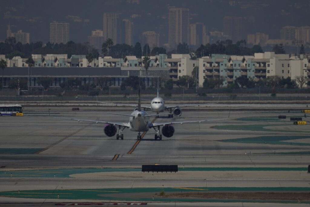 AIRPLANES at Los Angeles International Airport November 2024
