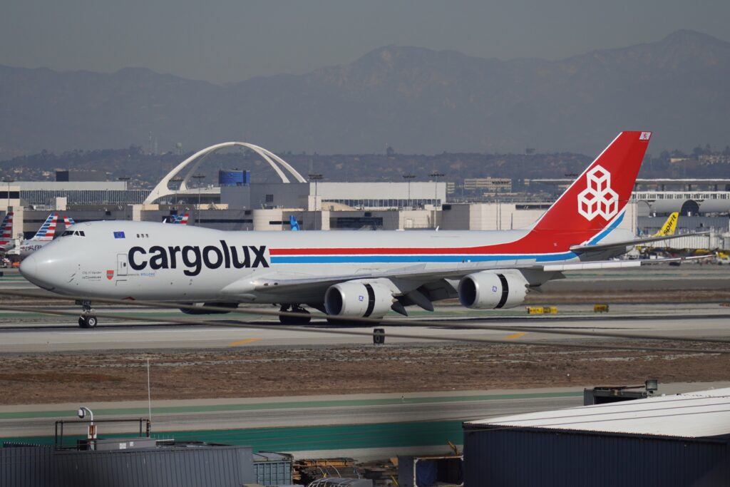 CARGOLUX AIRCRAFT at Los Angeles International Airport November 2024