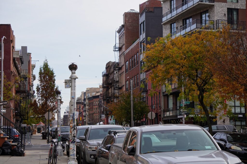 DSC00483 A street in New York city seen in New York City in November 2021