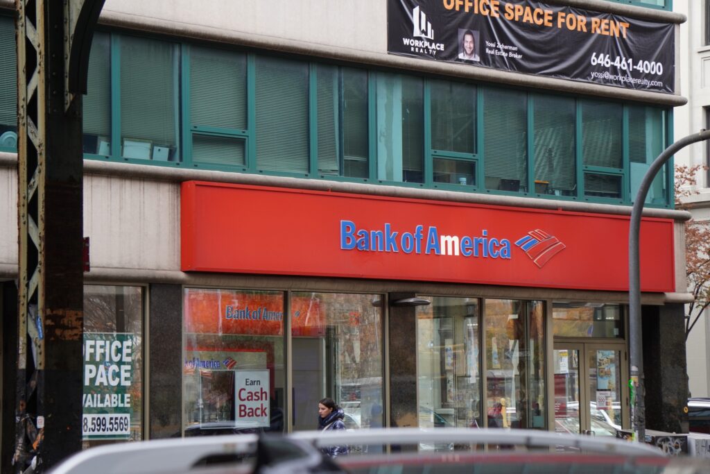 DSC00490 Bank of America seen in New York City in November 2021