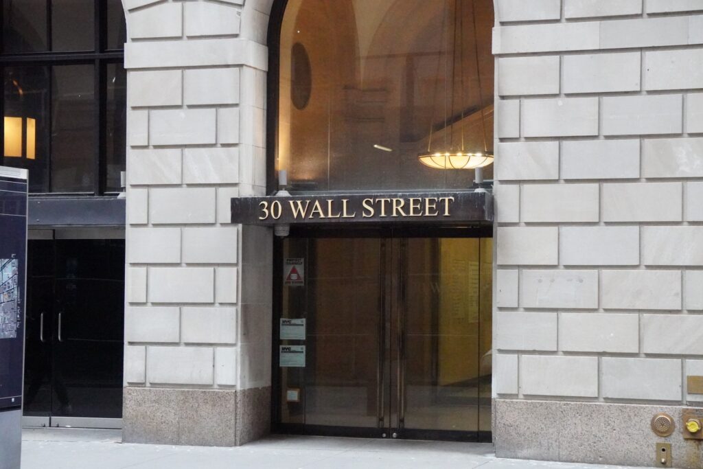 DSC00509 30 Wall St seen in New York City in November 2021