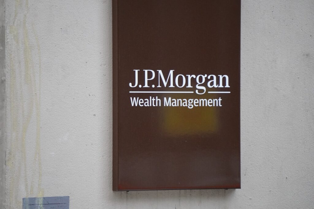 DSC00546 J P Morgan Bank seen in New York City in November 2021