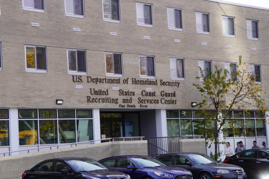 DSC00579 US Department of Homeland Security seen in New York City in November 2021