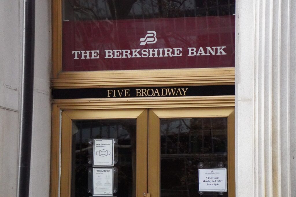 DSC00626 The Berkshire Bank seen in New York City in November 2021