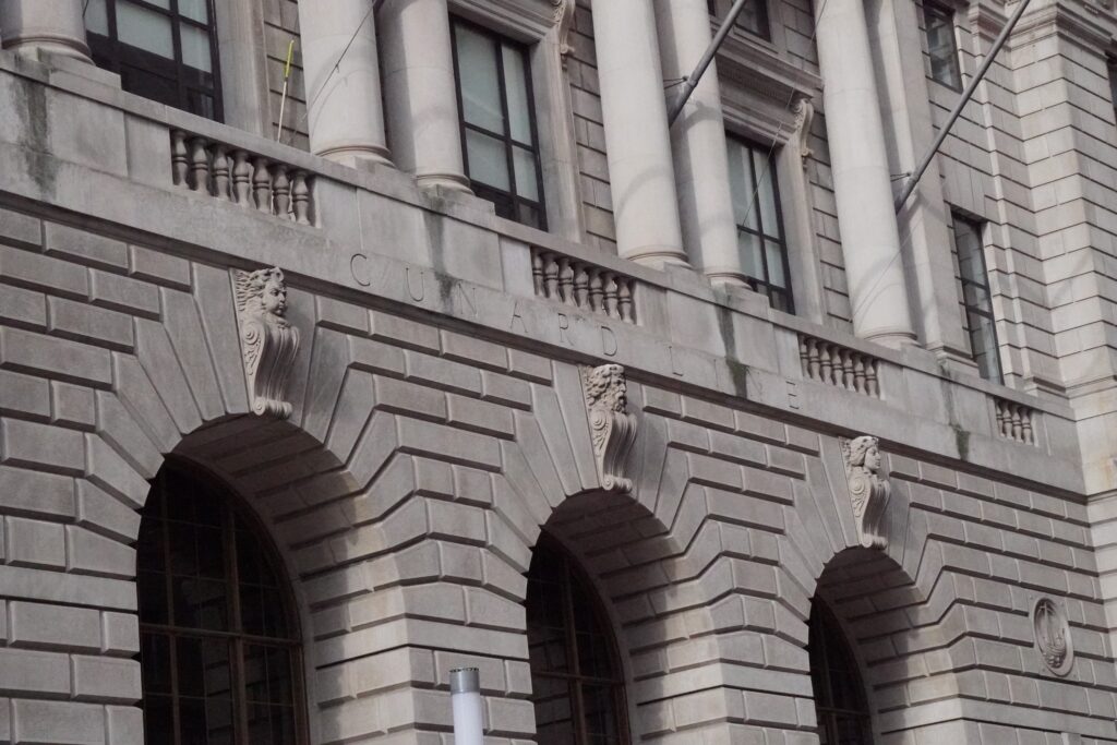 DSC00631 Cunard Line seen in New York City in November 2021