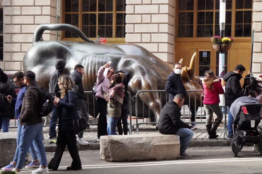 DSC00645 The Bull seen in New York City in November 2021