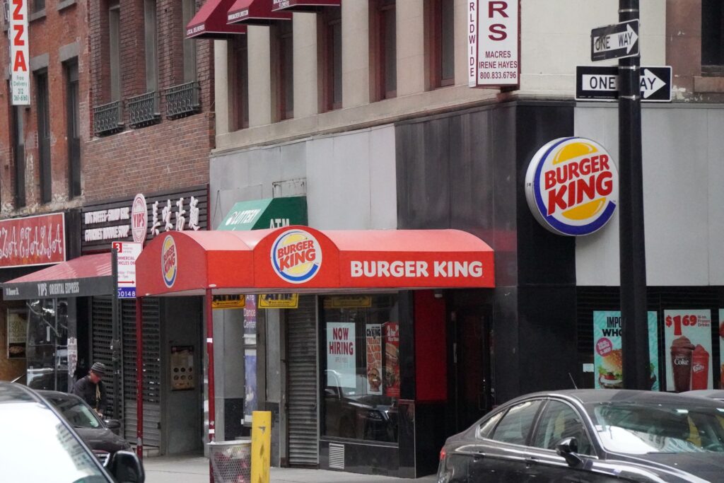 DSC00652 Burger King seen in New York City in November 2021