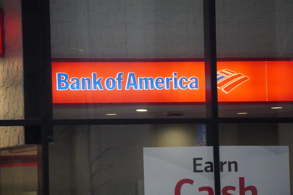 DSC00698 Bank of America seen in New York City in November 2021