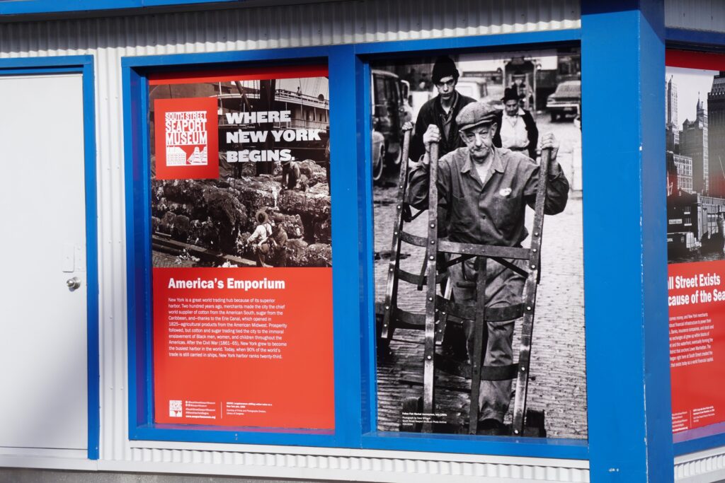 DSC00717 SouthStreet Seaport Museum seen in New York City in November 2021