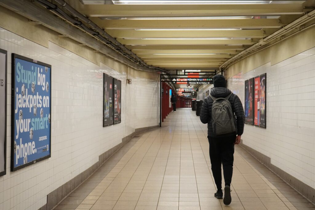 DSC00741 Subway station seen in New York City in November 2021