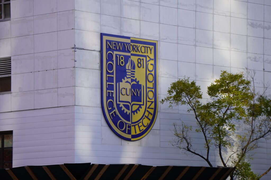 DSC00784 New York Sity College of Technology seen in New York City in November 2021