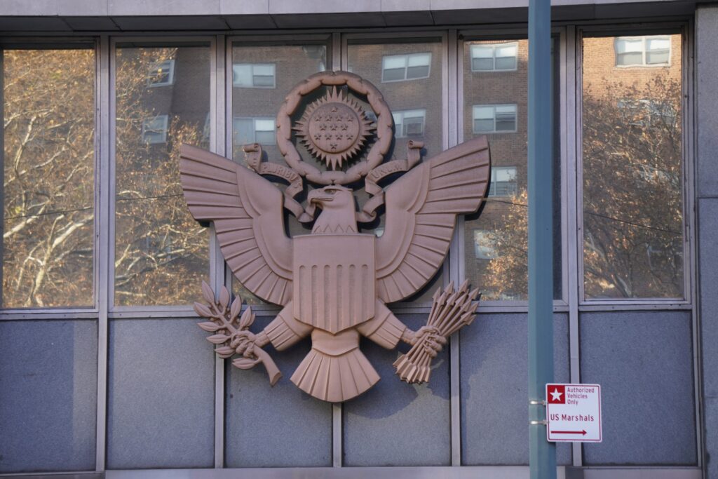 DSC00790 Court Seal seen in New York City in November 2021