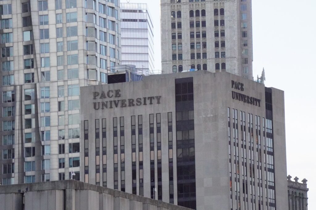 DSC00870 Pace Univeristy seen in New York City in November 2021
