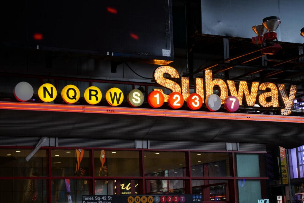 DSC01083 Subway Station seen in New York City in November 2021