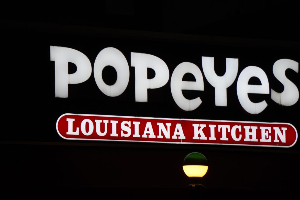 DSC01471 Popeyes Louisiana Kitchen seen in New York City in November 2021