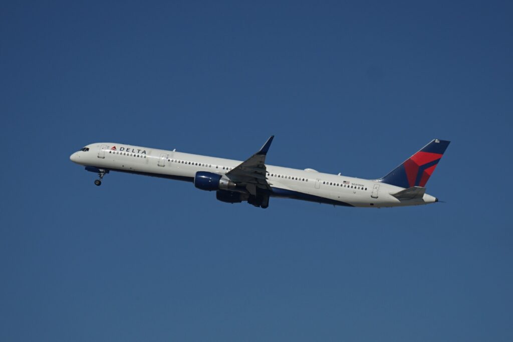Delta Airlines at Los Angeles International Airport November 2024