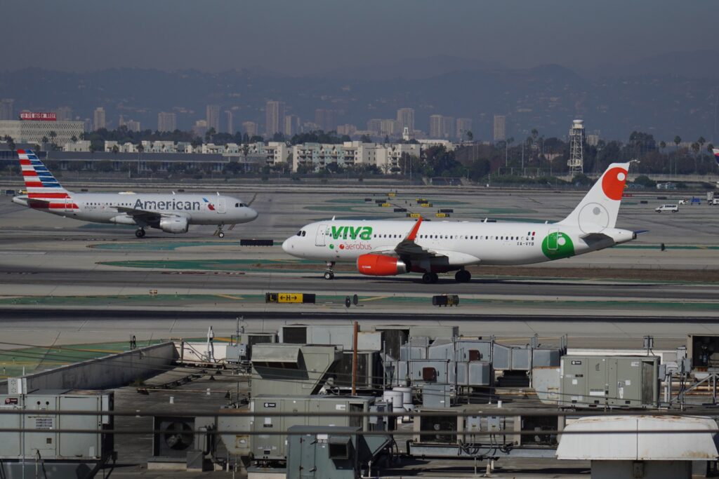 VIVA AIRCRAFT (2) at Los Angeles International Airport November 2024