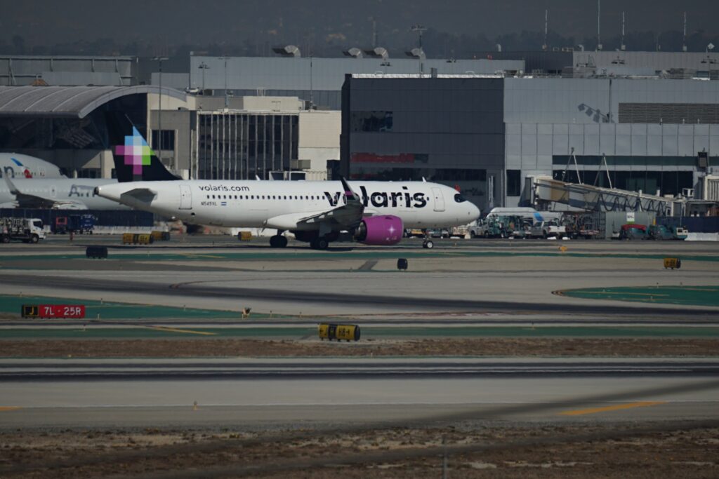 Volaris Airlines at Los Angeles International Airport November 2024
